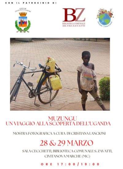 Mostra fotografica “Muzungu – un viaggio alla scoperta dell’Uganda” e presentazione del libro