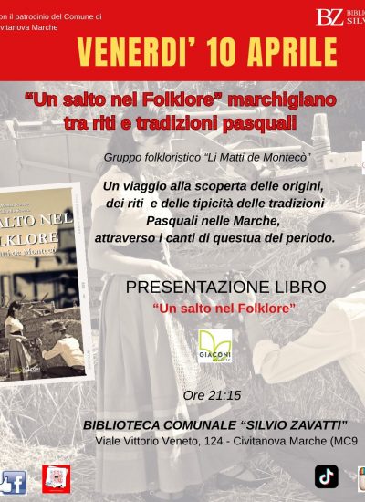 Un salto nel folklore – presentazione del libro e a cura del gruppo folkloristico “Li matti de Monteco’”