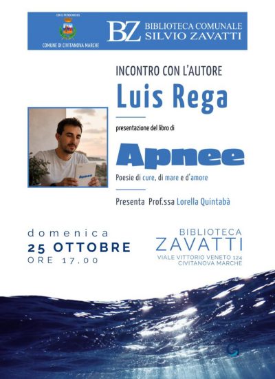 Apnee✍️ Presentazione del libro di Luis Rega